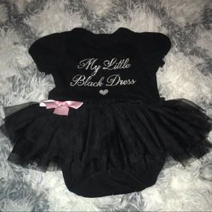 baby girl black tutu